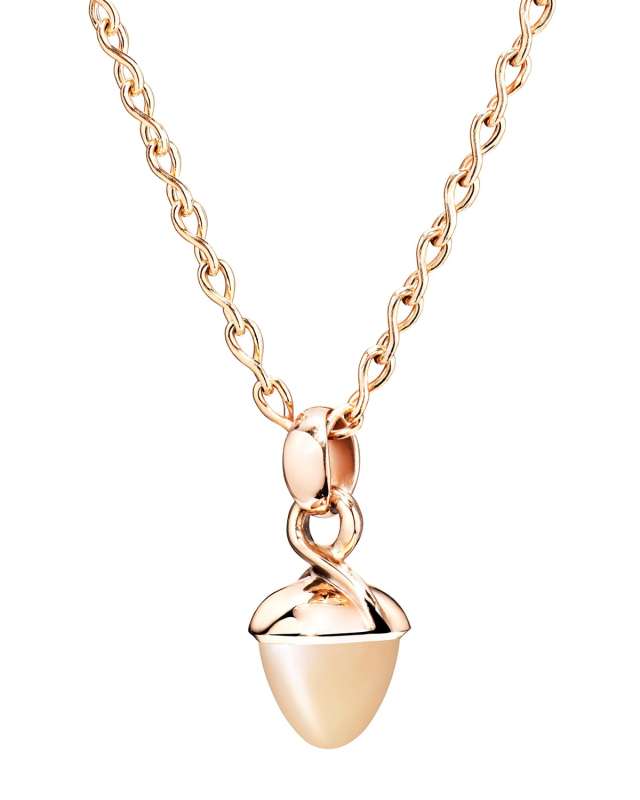 MIKADO 18k Rose Gold Sand Moonstone Pendant